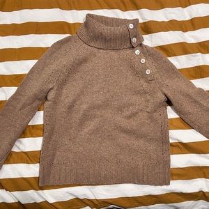 100% Wool Turtleneck Club Monaco Sweater